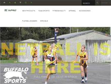Tablet Screenshot of buffalosports.com.au